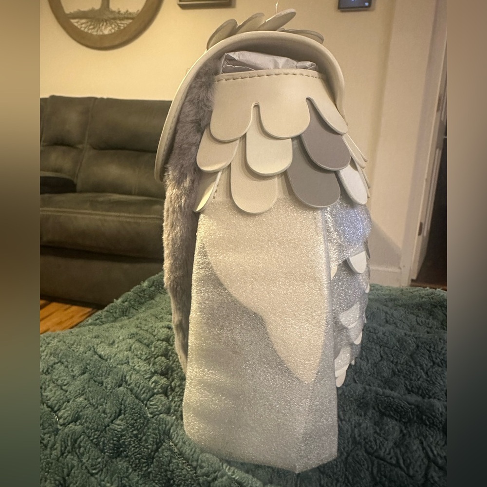 Kate Spade Gray and White Owl Crossbody Bag - Picture 2 of 8